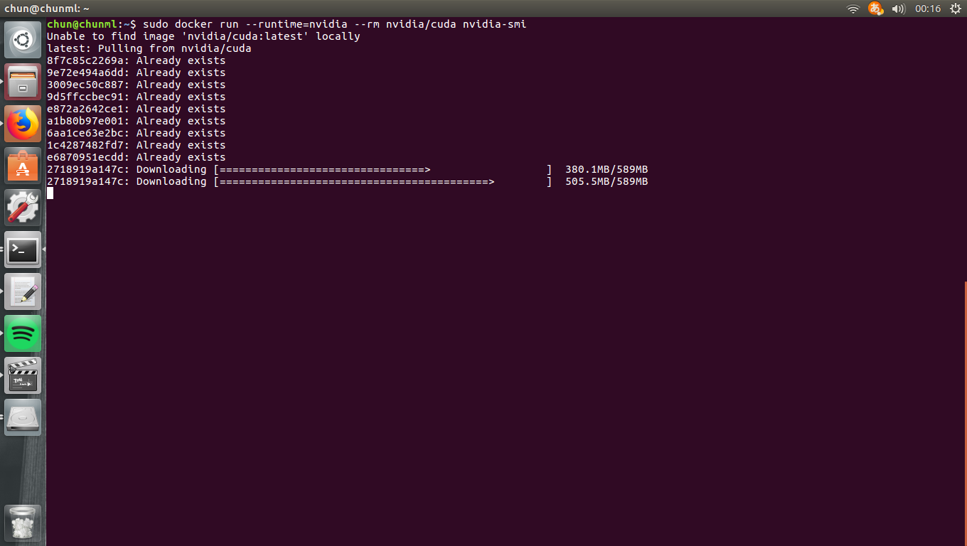 Docker install ubuntu