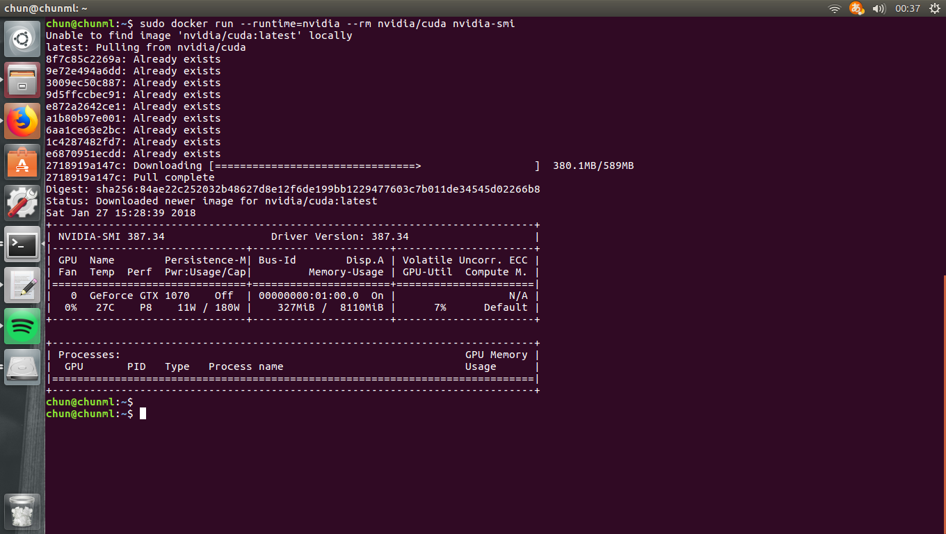 Download Ubuntu docker image for windows 10